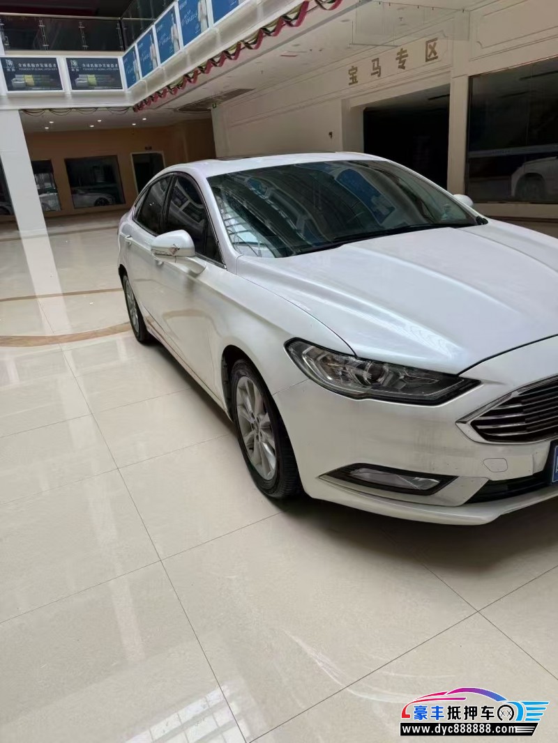 19年福特蒙迪欧轿车抵押车出售