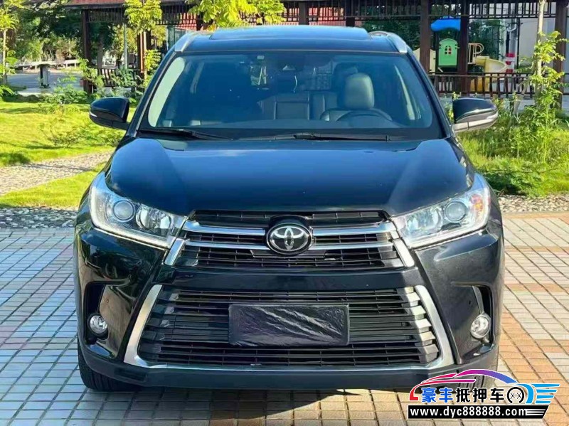 抵押车出售19年丰田汉兰达轿车