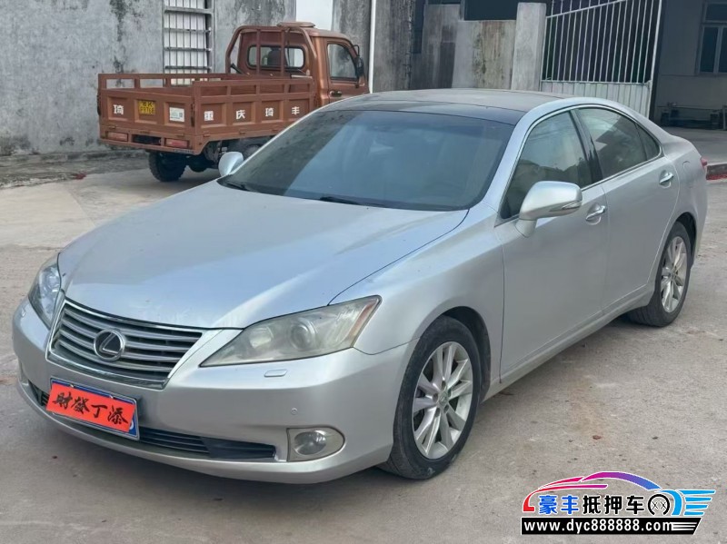 12年雷克萨斯ES轿车抵押车出售
