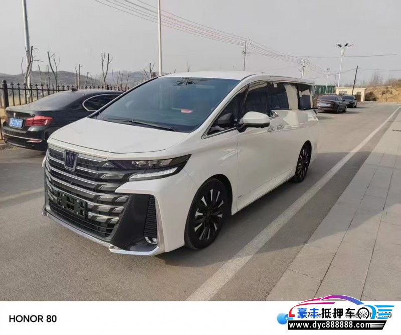 23年丰田威尔法轿车抵押车出售