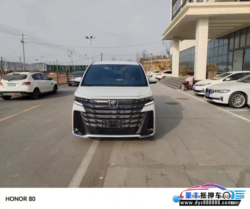 抵押车出售23年丰田威尔法轿车