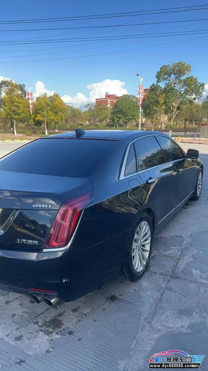 18年凯迪拉克CT6轿车抵押车出售