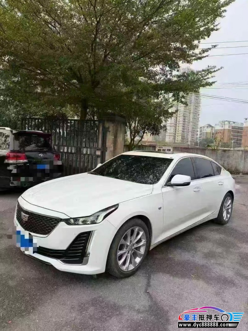 22年凯迪拉克CT5轿车抵押车出售