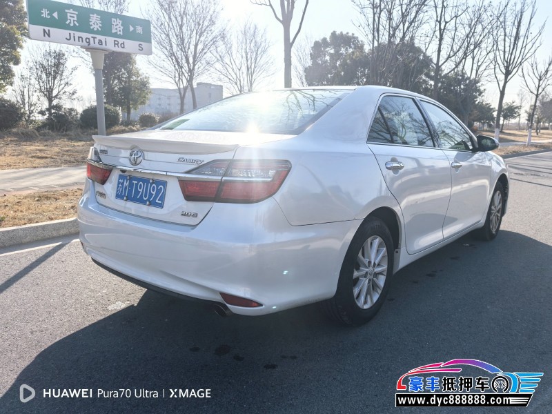 16年丰田凯美瑞轿车抵押车出售