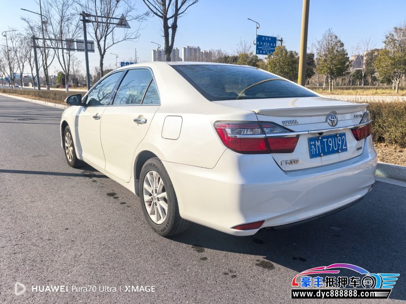 16年丰田凯美瑞轿车抵押车出售