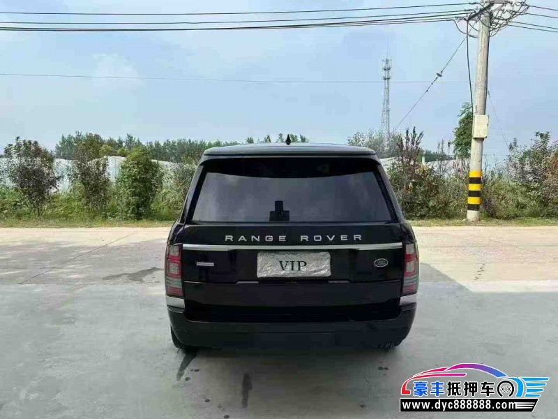 18年路虎揽胜行政轿车抵押车出售