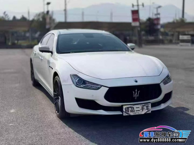 抵押车出售18年玛莎拉蒂Ghibli轿车