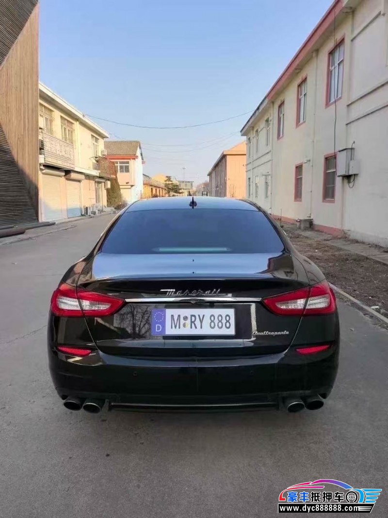 14年玛莎拉蒂总裁轿车抵押车出售