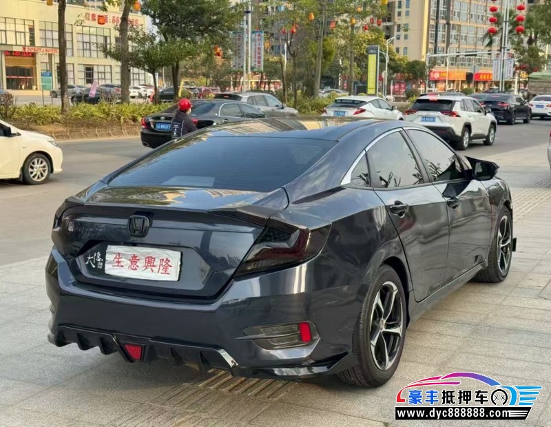 17年本田思域轿车抵押车出售