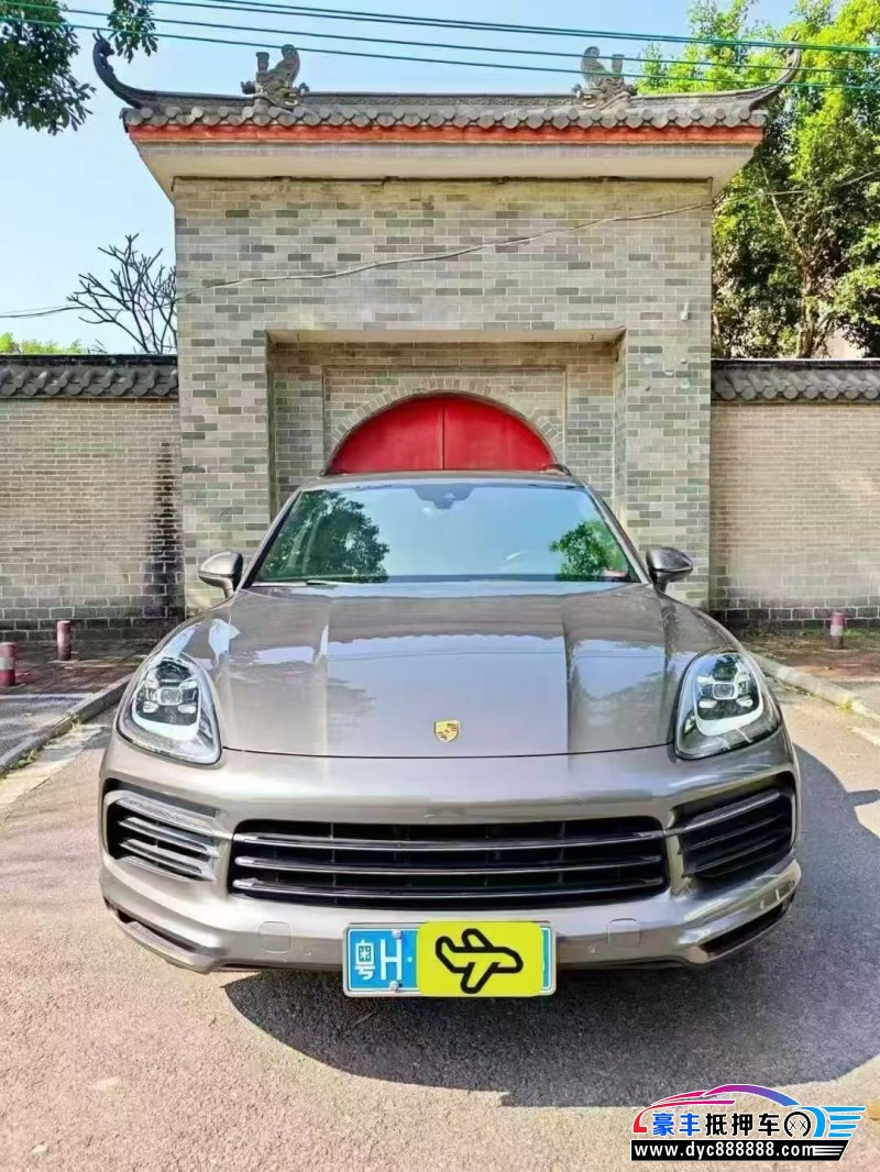 20年保时捷卡宴轿车抵押车出售