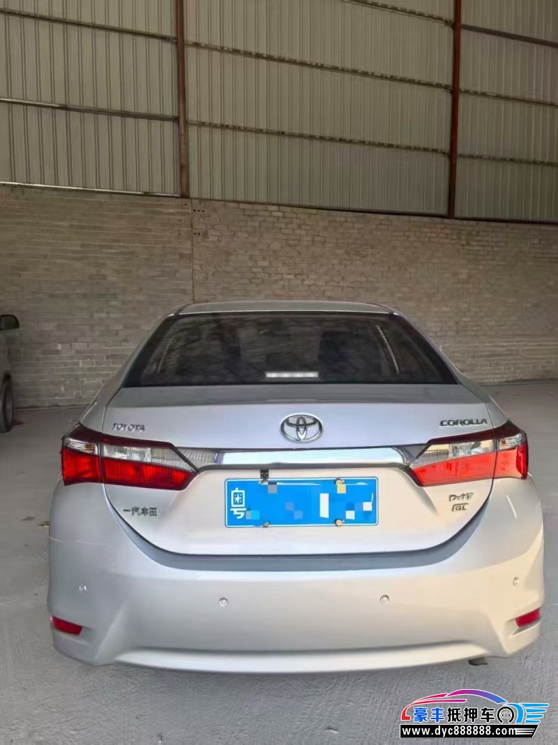 19年丰田卡罗拉轿车抵押车出售