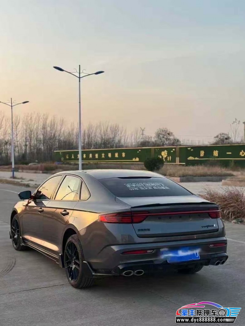 24年吉利星瑞轿车抵押车出售