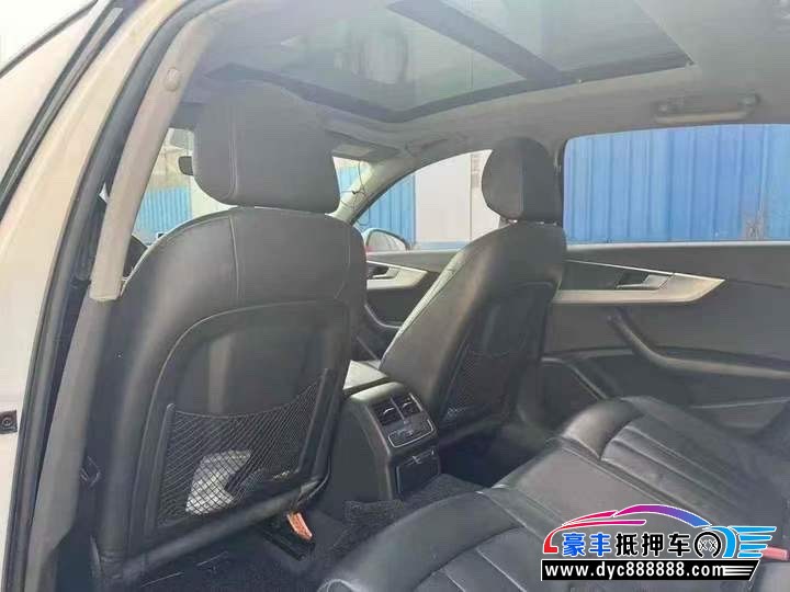 17年奥迪A4L轿车抵押车出售