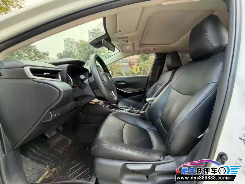 21年丰田卡罗拉轿车抵押车出售