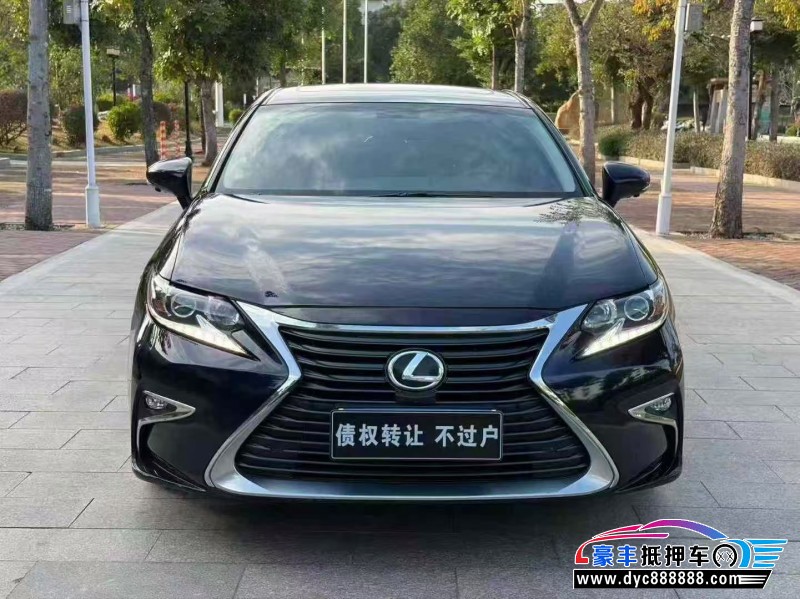 17年雷克萨斯ES轿车抵押车出售