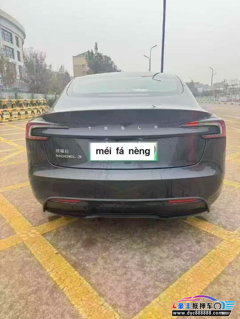 25年特斯拉MODEL 3轿车抵押车出售