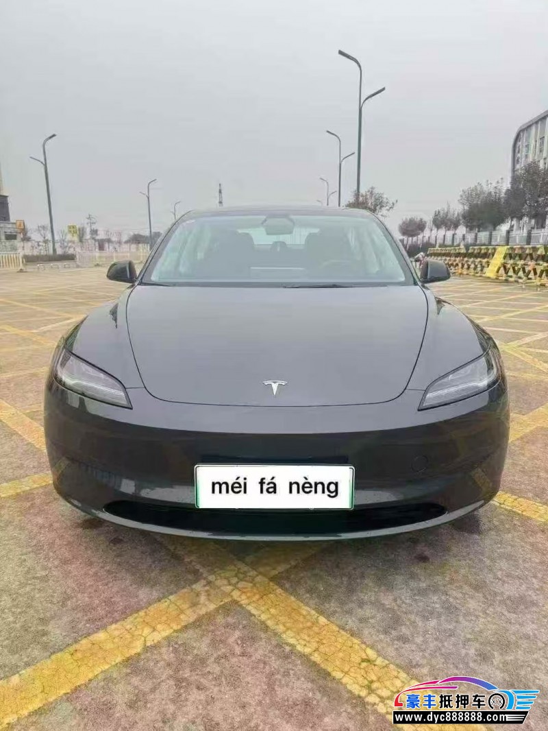 25年特斯拉MODEL 3轿车抵押车出售