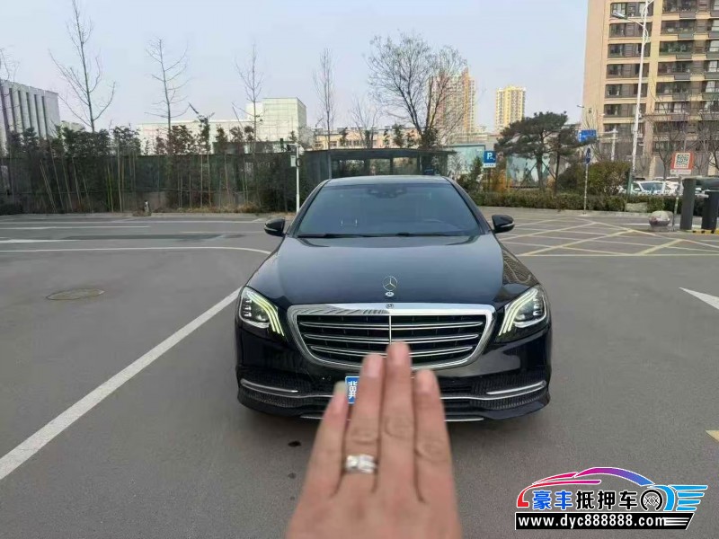 18年奔驰S轿车抵押车出售