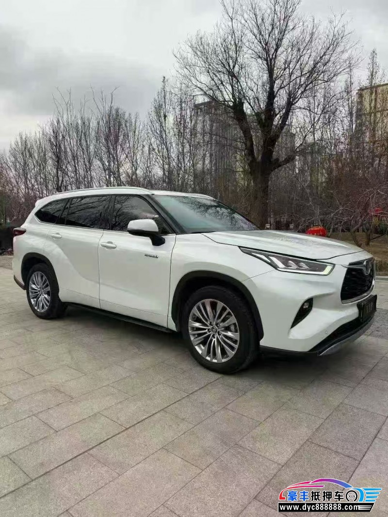 24年丰田汉兰达轿车抵押车出售