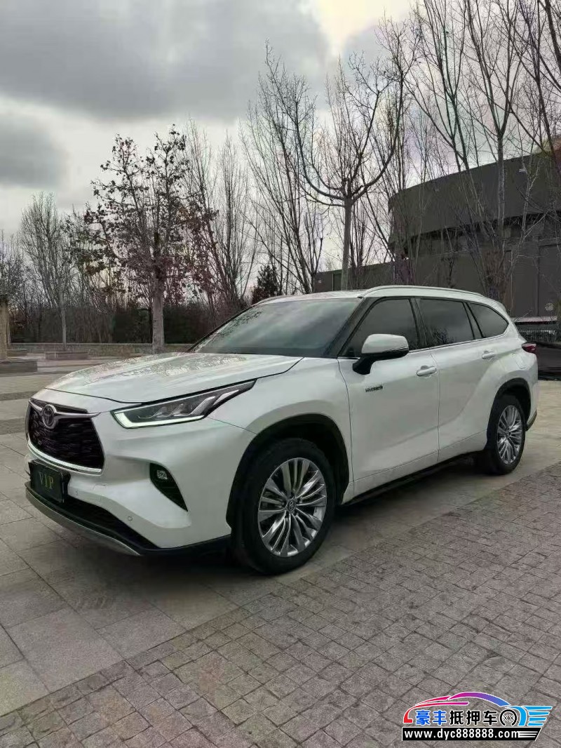 24年丰田汉兰达轿车抵押车出售