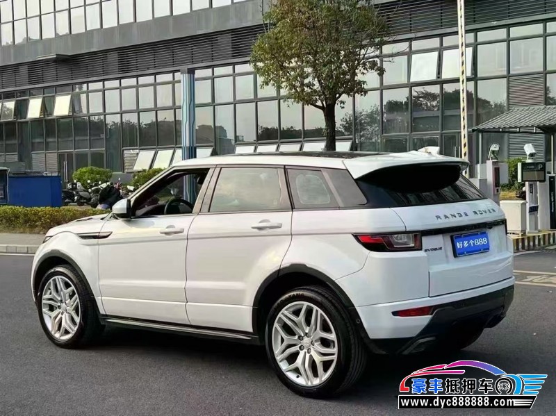 18年路虎揽胜极光轿车抵押车出售