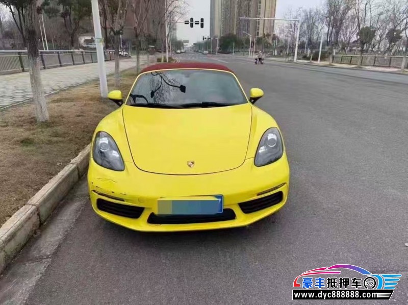 抵押车出售19年保时捷718轿车