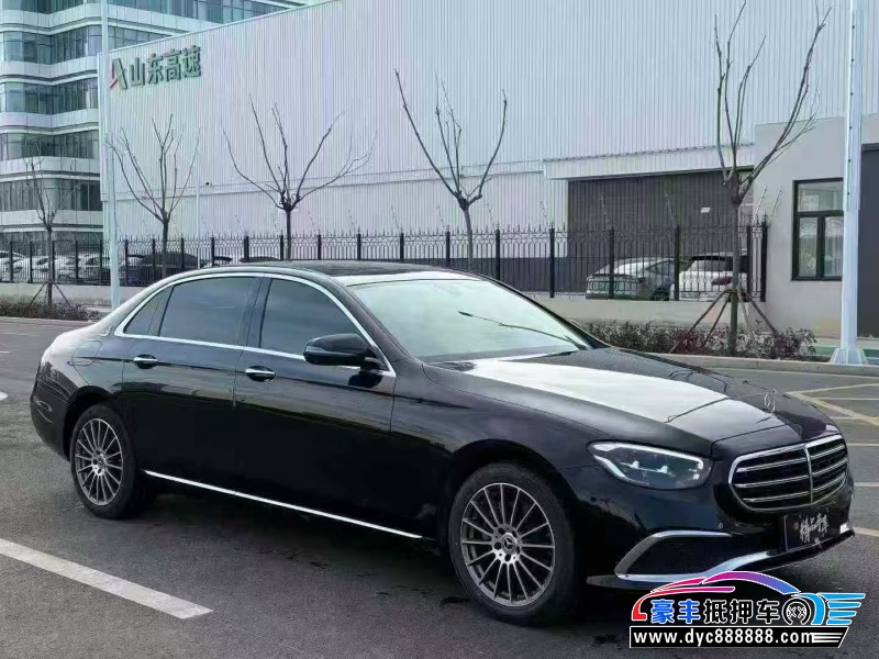 21年奔驰E轿车抵押车出售