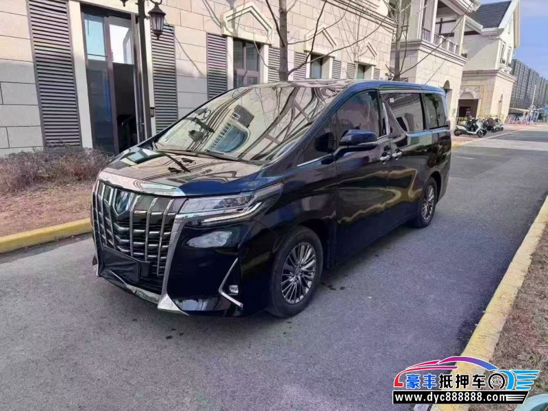 20年丰田埃尔法轿车抵押车出售