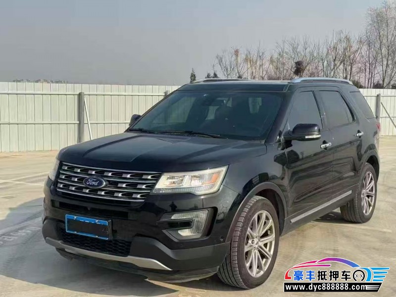 19年福特探险者轿车抵押车出售
