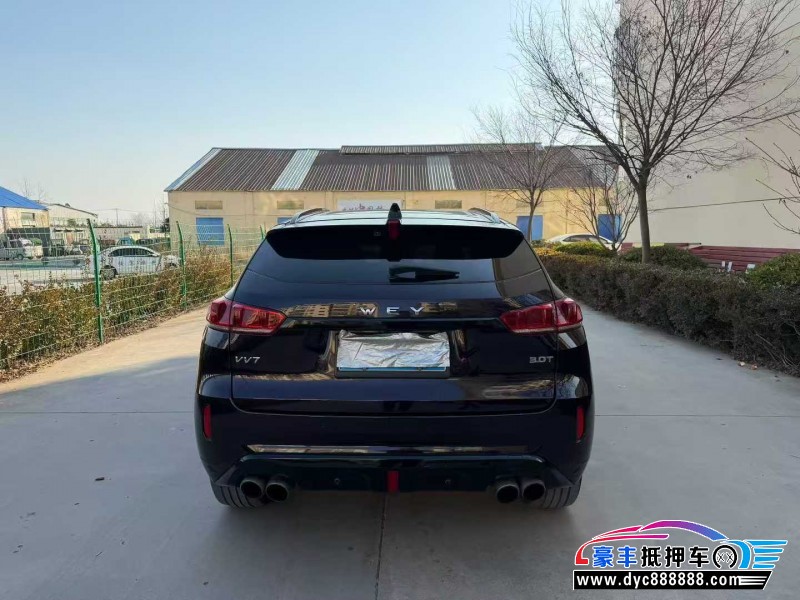 18年长城VV7轿车抵押车出售