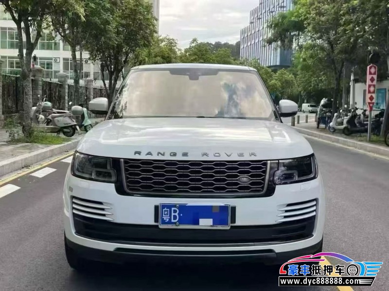 18年路虎揽胜行政轿车抵押车出售