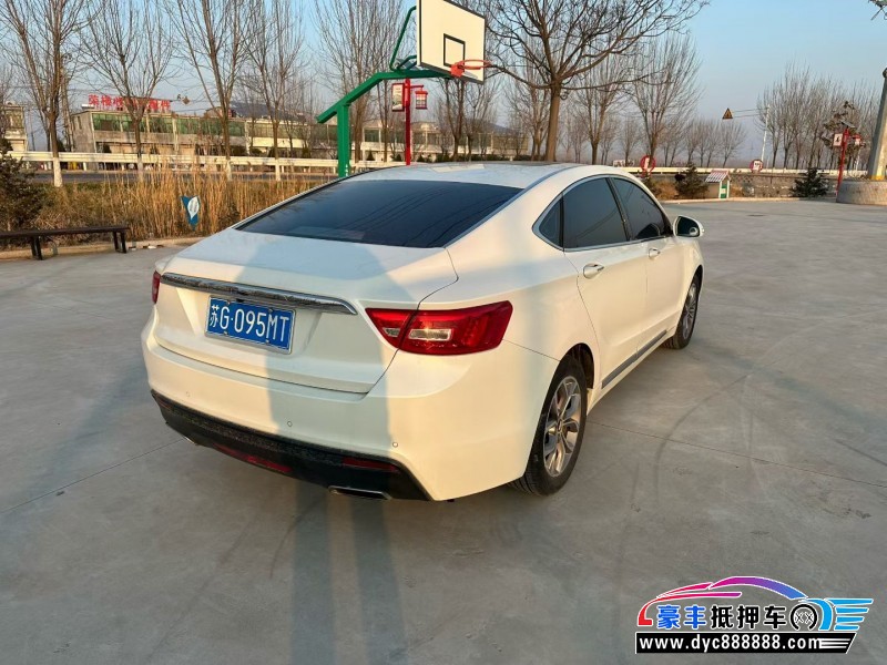 17年吉利博瑞轿车抵押车出售