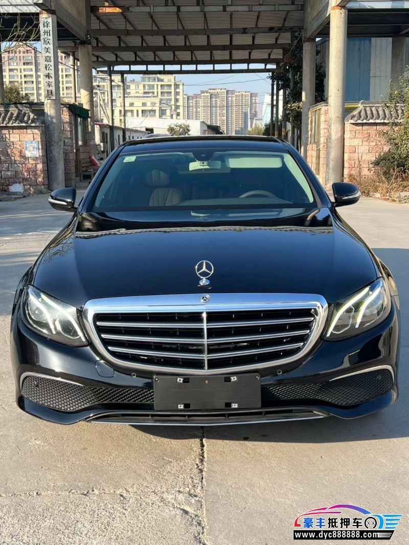 18年奔驰E轿车抵押车出售