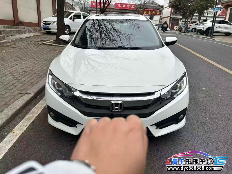 抵押车出售19年本田思域轿车