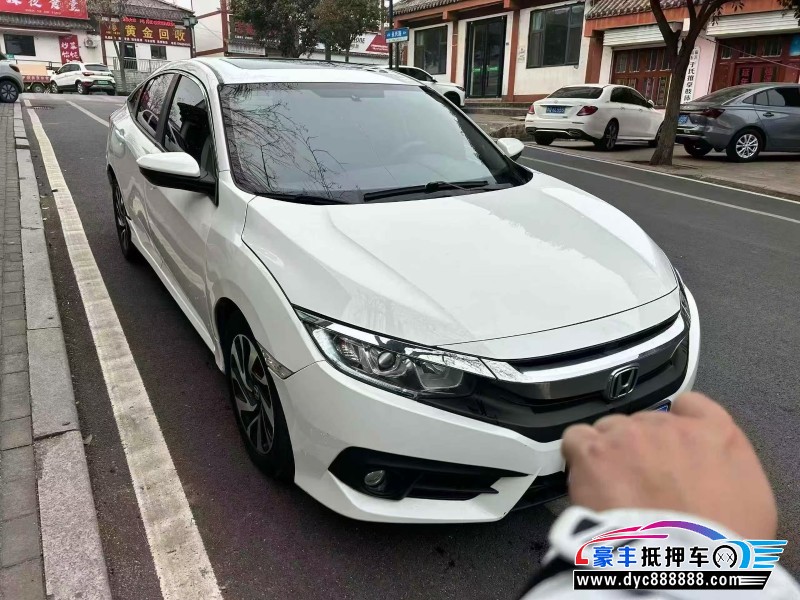 19年本田思域轿车抵押车出售