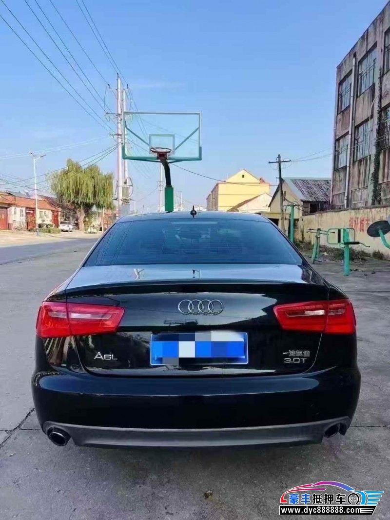 13年奥迪A6L轿车抵押车出售