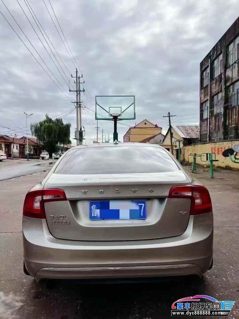 16年沃尔沃S60L轿车抵押车出售