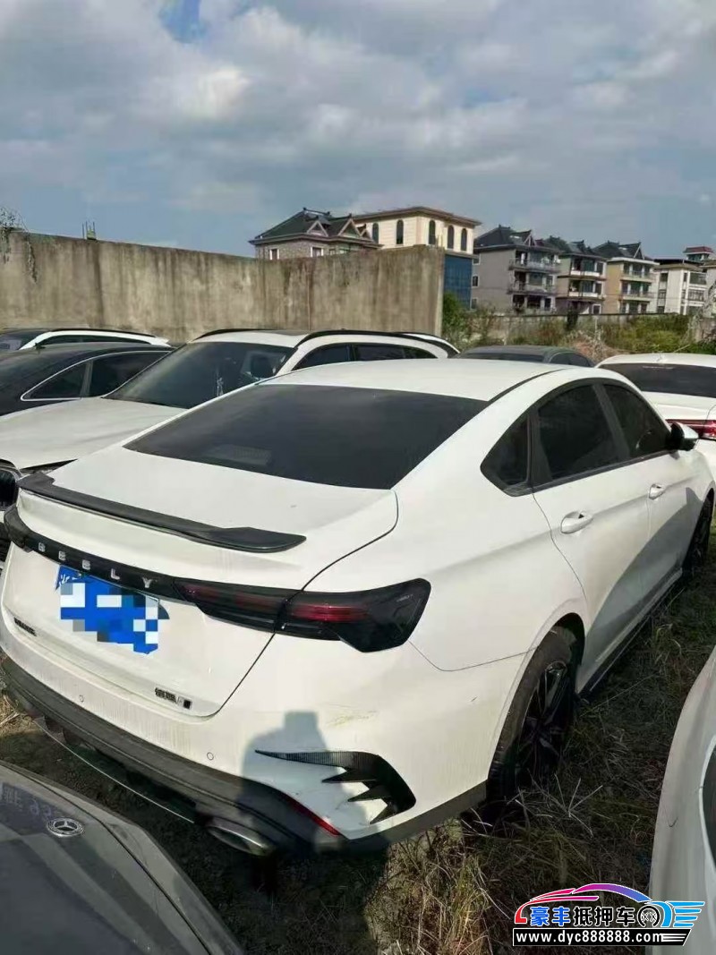 23年吉利缤瑞轿车抵押车出售