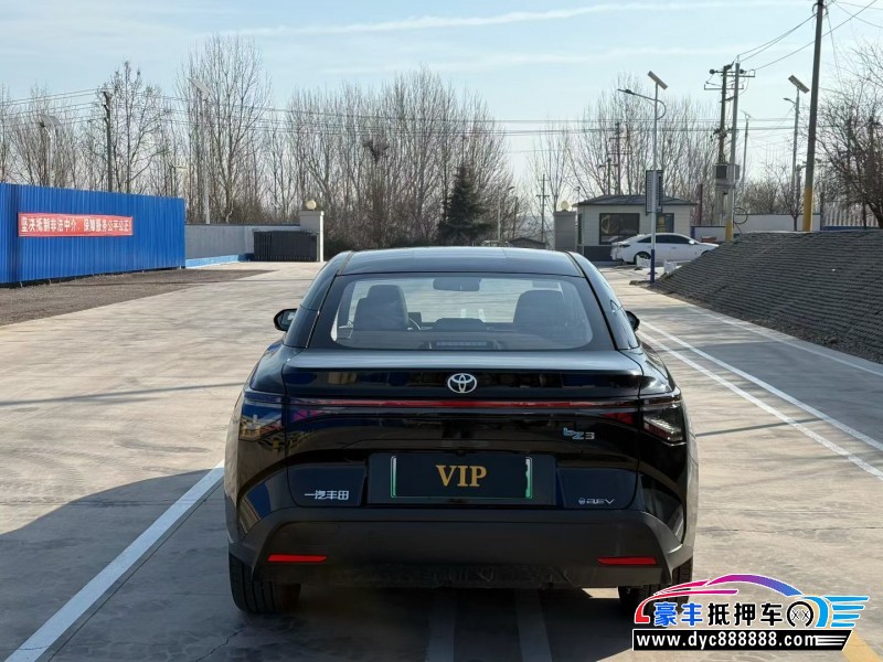 25年丰田BZ3轿车抵押车出售