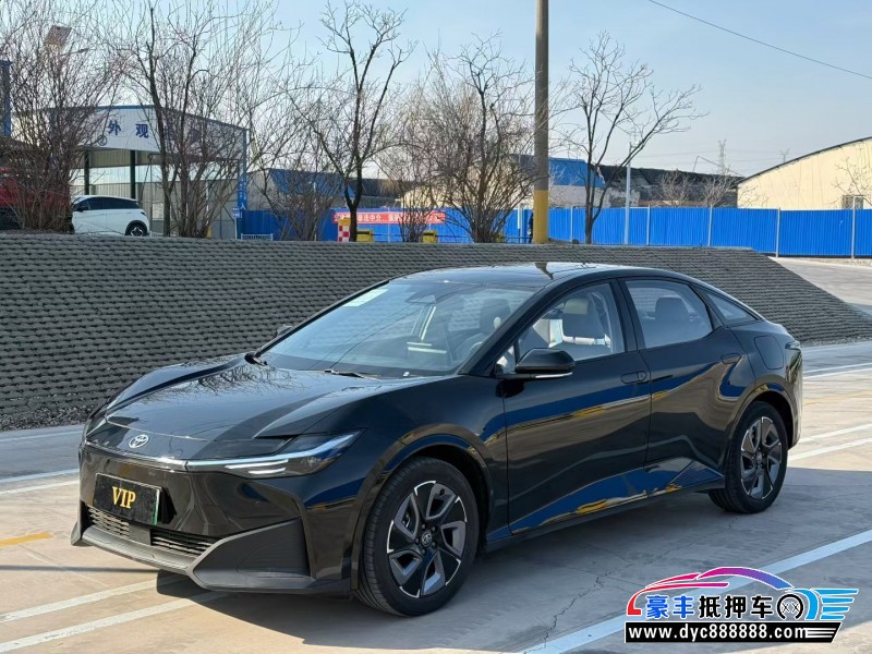 25年丰田BZ3轿车抵押车出售