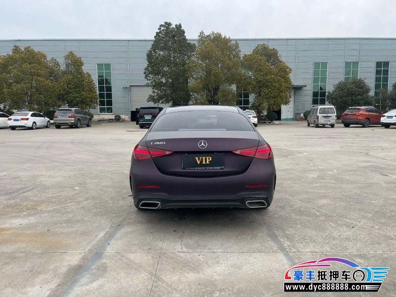 23年奔驰C轿车抵押车出售