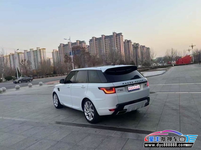 18年路虎揽胜运动版轿车抵押车出售