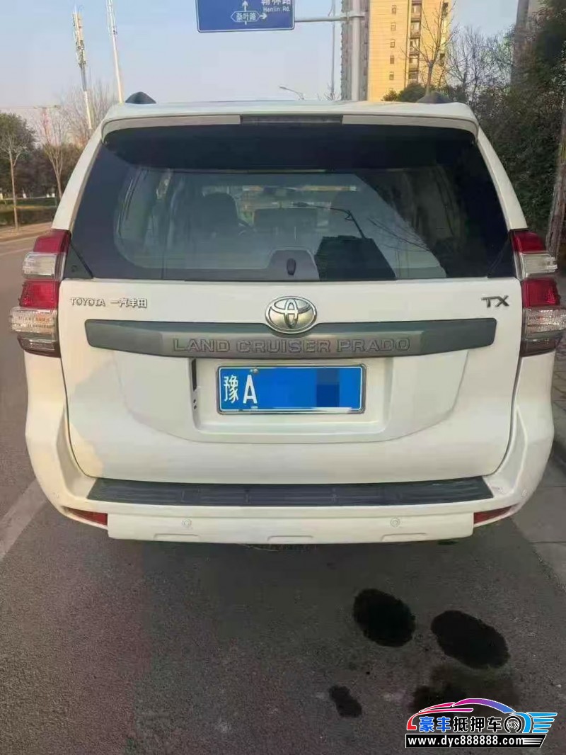 15年丰田普拉多（霸道）轿车抵押车出售