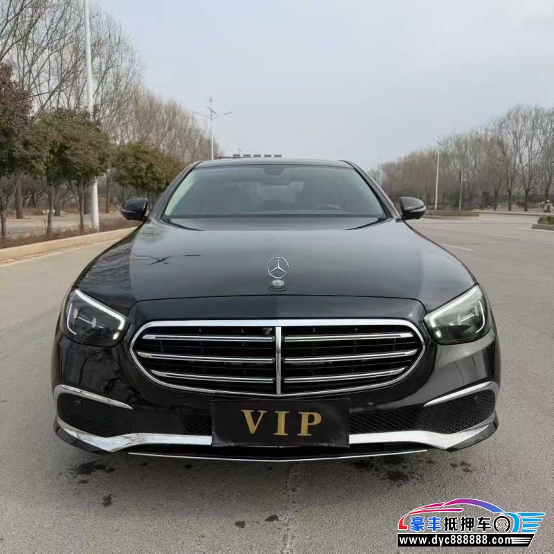 23年奔驰E轿车抵押车出售