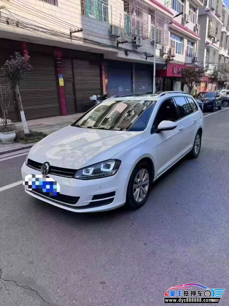 16年大众高尔夫轿车抵押车出售