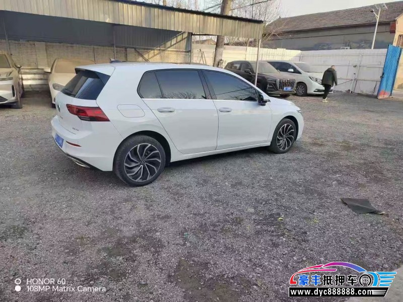 22年大众高尔夫轿车抵押车出售