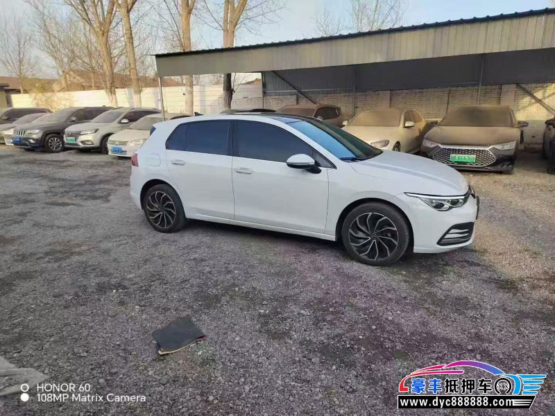 22年大众高尔夫轿车抵押车出售