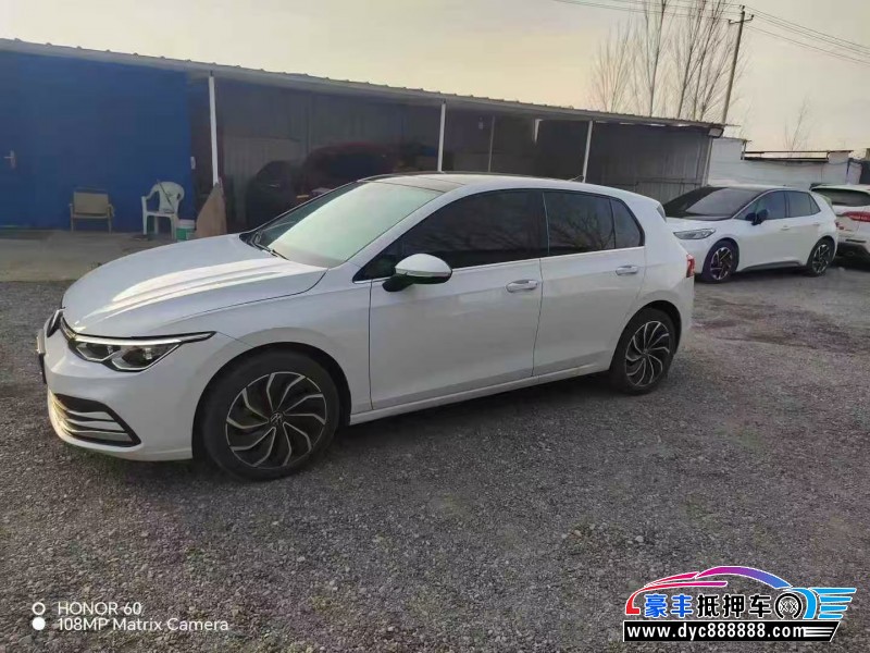 22年大众高尔夫轿车抵押车出售