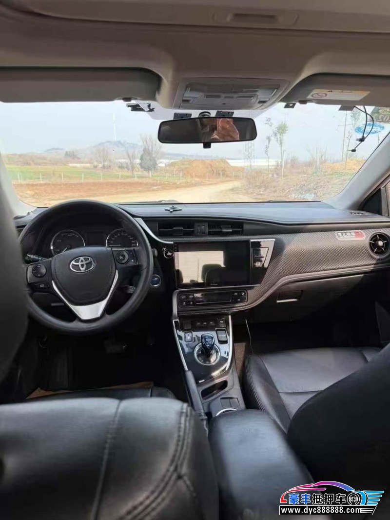 19年丰田雷凌轿车抵押车出售