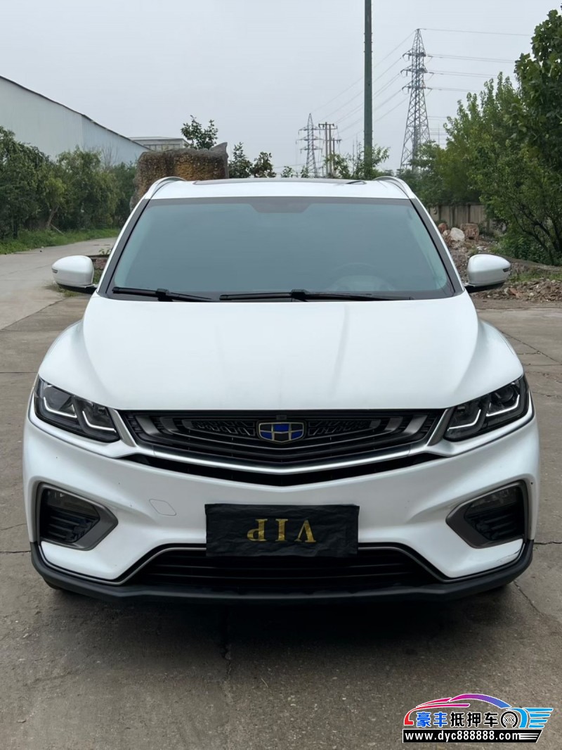 抵押车出售19年吉利缤越轿车